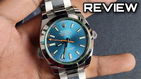 rolex grüne zeiger milgauss|rolex z blue review.